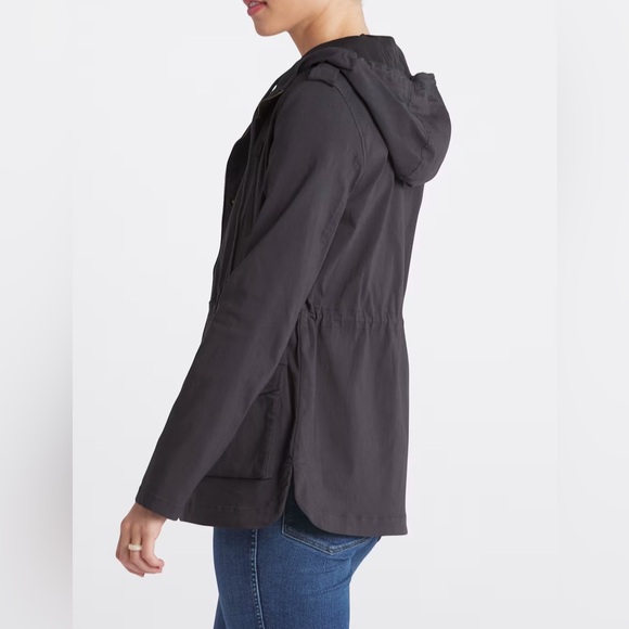 EDEN SOCIETY Holly Contrast Hood Cargo Jacket - Picture 3 of 6